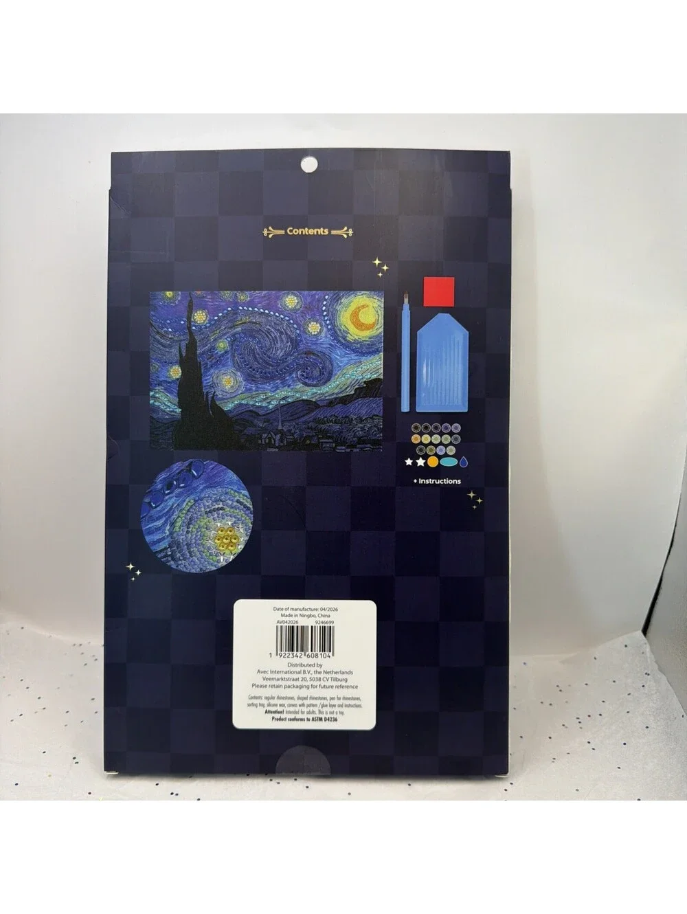 Avec Crystal Creations Night Sky 16900 + Diamond Painting Full Drill New